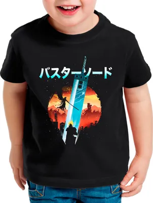 Produktbild von style3 Fight Sephiroth Kinder T-Shirt anime cloud chocobo sephiroth