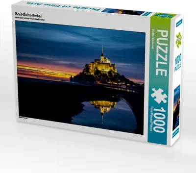 Produktbild von Calvendo Mont-Saint-Michel 1000 Teile Puzzle quer 640x480mm, Vossemer Stefan; 7434199