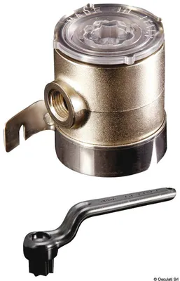 Zdjęcie produktu dla Filtr wody mosiężny, chromowany 3/4", 1 szt