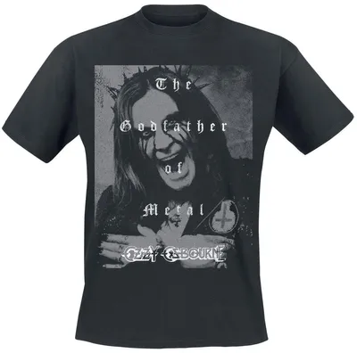 Produktbild von Ozzy Osbourne T-Shirt Herren Godfather schwarz 3XL