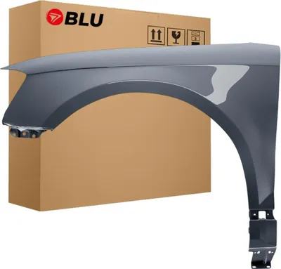 Image de BLU Aile Compatible avec Audi A3 8P II-generation LIFT LX7Z Gauche Grau DelphinGrau | 2008-2012 | Avant | Peint| Prêt à Monter | Galvanisé