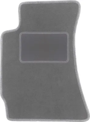 Produktbild von Fahrerfußmatte Velours graphit passend für Subaru Forester II (2002-2008, SUV) – mit Befestigungen – passgenau
