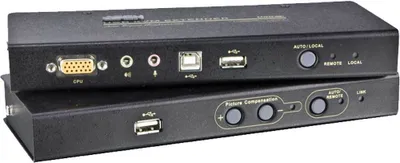 Produktbild von Aten CE800B CE800B Konzolový extender 1x PC -&gt; 2x konzole USB, RS232, audio, max. 250m