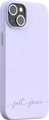 Produktbild von JUST GREEN, Natura Soft TPU Schutzhülle für iPhone 14 Plus, Lavendel