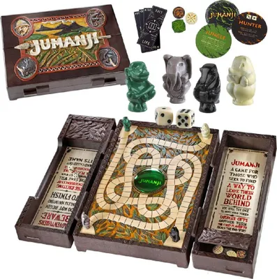 Produktbild von The Noble Collection Jumanji, Brettspiel, Glücksspiel