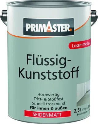 Produktbild von Primaster Flüssigkunststoff seidenmatt 2,5 L anthrazitgrau