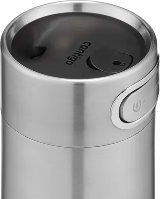 Produktbild von Autoseal Thermosbecher aus Edelstahl, auslaufsicher - Kaffeebecher to-go, spülmaschinenfest - Easy-Clean-Deckel, BPA-frei