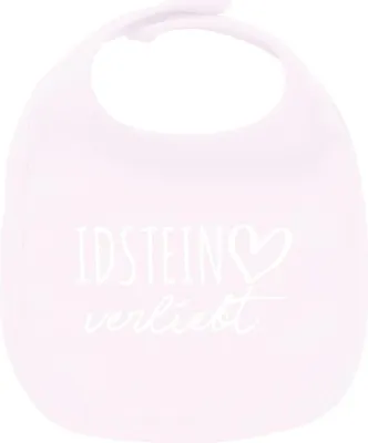 Produktbild von Huuraa Unisex Babylatz Idstein verliebt Geschenk Babypink  Baumwolle Idstein Mitbringsel
