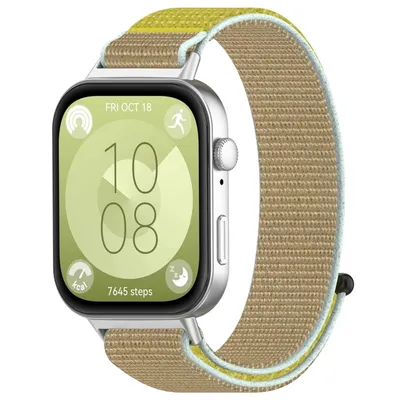 Obrázek produktu pro Nylonový řemínek pro chytré hodinky s suchým zipem pro Huawei Watch Fit 5, 4, 5 4 Pro a 3