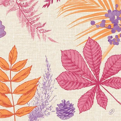 Produktbild von 360x Duni Dunisoft®-Serviette 40 x 40 cm Bright Autumn