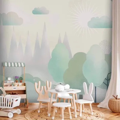 Produktbild von Vlies Fototapete - Fairy-Tale Forest 200x140 cm Für Kinder e-A-10022-a-a
