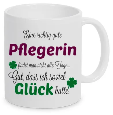 Produktbild von TassenKing™ - Eine gute Pflegerin... - Tasse - Kaffeebecher - Tasse mit Spruch