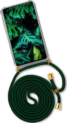 Produktbild von TWIST-Case + TWIST-Cord für Samsung Galaxy S20 FE / FE 5G, Farbe:Deepest Jungle (Gold)