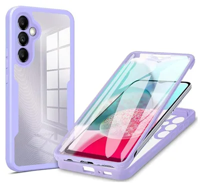 Obrázek produktu pro Pouzdro Techsuit ColorVerse 360 s ochrannou fólií pro Samsung Galaxy A14 4G/5G - Fialové