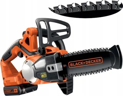 Produktbild von Black & Decker GKC1820L20-QW, 20 cm, 16 cm, Schwarz, Orange, Akku, 2 Ah, 18 V
