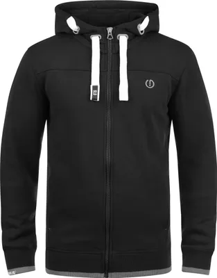 Produktbild von Solid SDBenjaminZip Herren Sweatjacke Kapuzenjacke Hoodie mit Kapuze Reißverschluss Kordelzug Baumwollmischung Regular fit