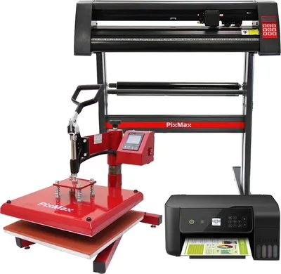 Immagine prodotto di PixMax: pressa a oscillazione, pressa a caldo, pressa per trasferibili, pressa per magliette, stampa tessile, stampanti a sublimazione e plotter da taglio, plotter per pellicole, plotter con lama da taglio, stampa a sublimazione, stampa a trasferimento