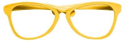 Produktbild von Riesenbrille Gelb