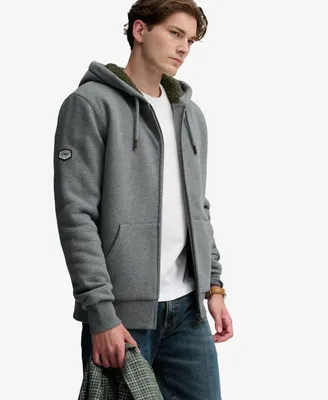 Imagen del producto de Sudadera con cremallera y forro Borg