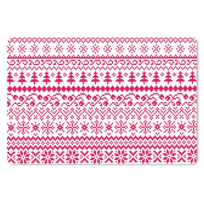 Produktbild von MuchoWow® Schreibtischunterlage Weihnachten - Muster - Baum 60x40 cm - XXL Mauspad - Großes Mauspad