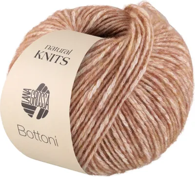 A ball of yarn with a label.