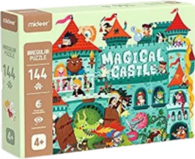 Produktbild von Mideer Kunstpuzzle - Zauberburg - 144 Teile