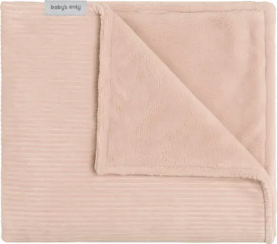 Produktbild von Baby's Only Kinderdecke teddyfutter Sense - Peach - 100x135 cm