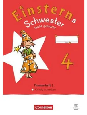 Obrázek produktu pro Einsterns Schwester 4. Schuljahr - Leicht gemacht - Sprache und Lesen - Neubearbeitung 2022 - Themenheft 2 - Richtig schreiben