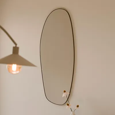 Produktbild von Indore Home - Spiegel Belle - Organische Form - Bronze - 120cm x 50cm