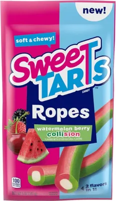 Produktbild von Sweetarts Ropes Watermelon Berry Collision 141g