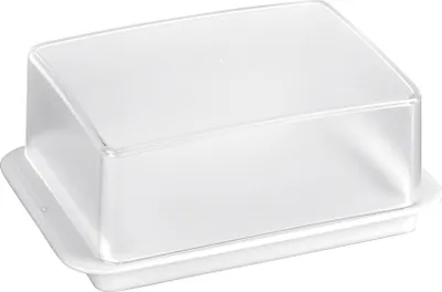 Produktbild von HANSI-Siebert BUTTERBOX, Rechteckig, Transparent, Weiß