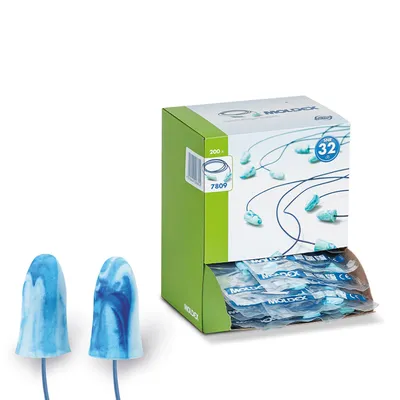 Produktbild von Moldex Spark Plugs® Detect Stöpsel mit Kordel SNR 32 dB Box mit 200 Paar  Größe