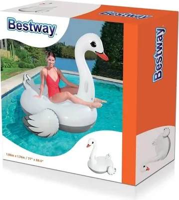 Produktbild von Bestway 41109 Swan Riesenmatratze 209X150