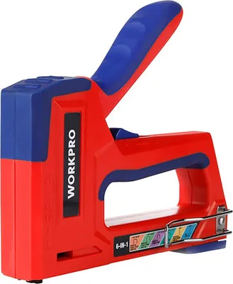 Immagine prodotto di Pistola per graffette WORKPRO Professional 6-in-1 28 x 16,5 x 16,5 pollici