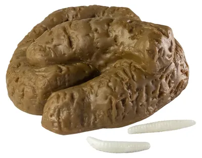 Produktbild von Slimy Kackhaufen als Scherzartikel 10 x 8cm