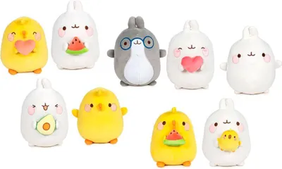 Produktbild von Molang Plüschfiguren 18 cm Wave 1 Small Sortiment (12)