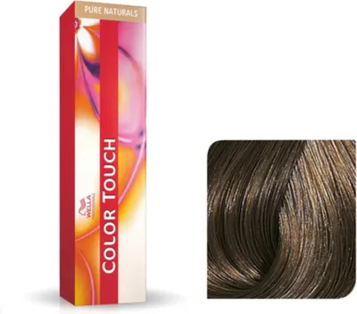 Produktbild von Wella Color Touch Pure Naturals, Braun, 5/0, Light Brown/Natural, Frauen, 60 ml, Alle Haare