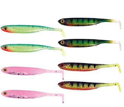 Produktbild von Fox Rage UV Micro Tiddler fast 5cm - 8 Gummifische