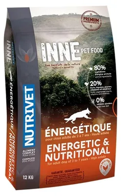 Productafbeelding van NUTRIVET - INNE Chien Energie - Hondenvoer - Geschikt voor volwassen honden - Graanvrij