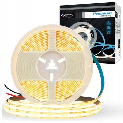 Obrázek produktu pro MasterLED LED pás COB Premium 5 m 12 V teplá bílá 2700 K IP20 320 LED m stmívatelný