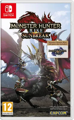 Obrázok produktu pre Capcom Monster Hunter Rise + Sunbreak, Nintendo Switch, Režim multiplayer, T (neplnoletí)