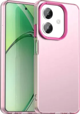 Produktbild von Handyhülle für Oppo A3 /Oppo A3X Schlank Durchscheinend Matt Stoßfest Schutzhülle Rot
