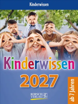Produktbild von Kinderwissen 2027