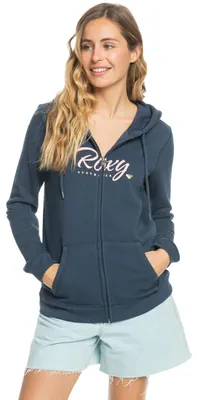 Produktbild von Roxy Itia Signature Kapuzen-Sweatshirt für Frauen Blau