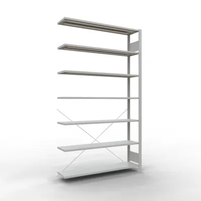 Produktbild von Büroregal Stecksystem Anbauregal - 2300x1300x300 mm, Typ 85 kg