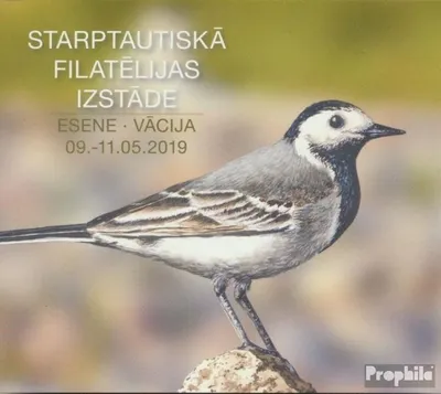 Produktbild von Briefmarken Lettland 2019 Mi 1072D MH (kompl.Ausg.) Markenheftchen postfrisch Einheimische Vögel