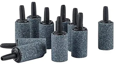 Produktbild von Famanu Luftsteine für Aquarien - 10 Stück - Nano-Luftpumpen Diffusoren