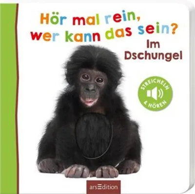Obrázek produktu pro Hör mal rein, wer kann das sein? Im Dschungel