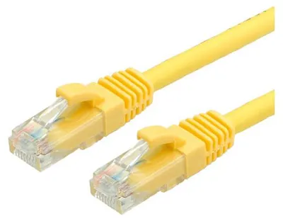 Produktbild von VALUE Patchkabel Cat.6A (Class EA) UTP, gelb, 15 m