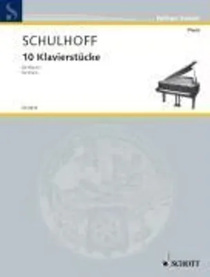 Produktbild von Schulhoff, E: 10 Klavierstücke op. 30